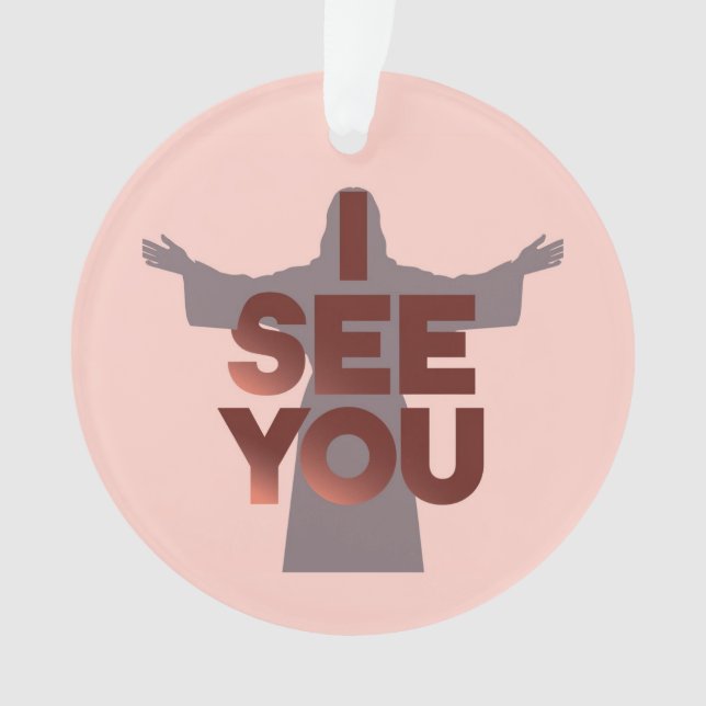 Jésus chrétien vous regarde, Jésus je vous vois (devant)