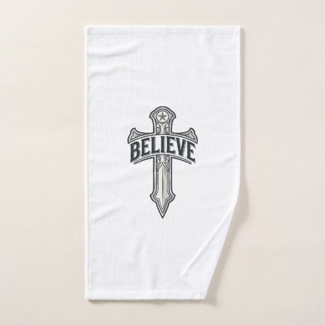 Jésus-Christ Ancre de Mon Âme Chemise Chrétienne (Serviette à main)