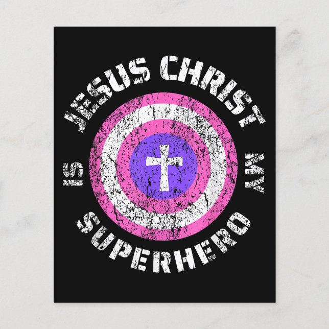 Jésus Christ est mon super-héros Jésus (Devant)