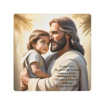 Jésus Christ et un petit enfant