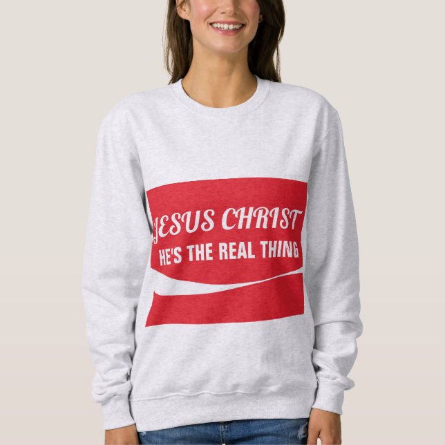 JÉSUS CHRIST - LA VÉRITABLE CHOSE DES T-shirts chr (Devant)