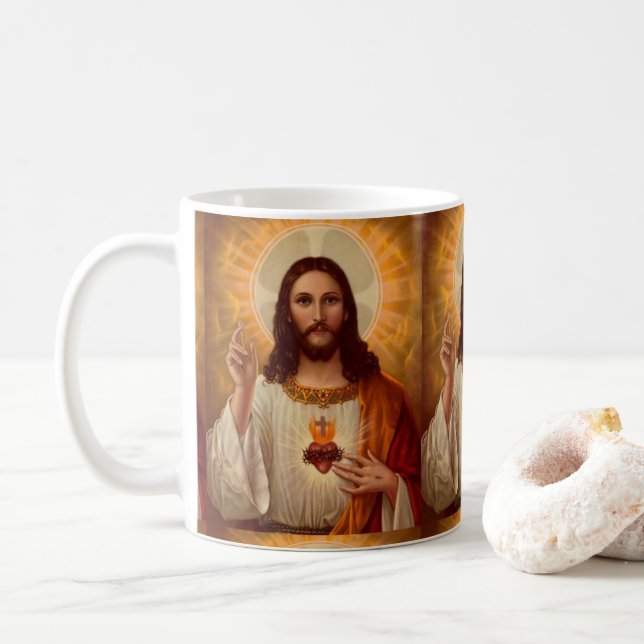 Jésus Christ Mug (Avec donut)