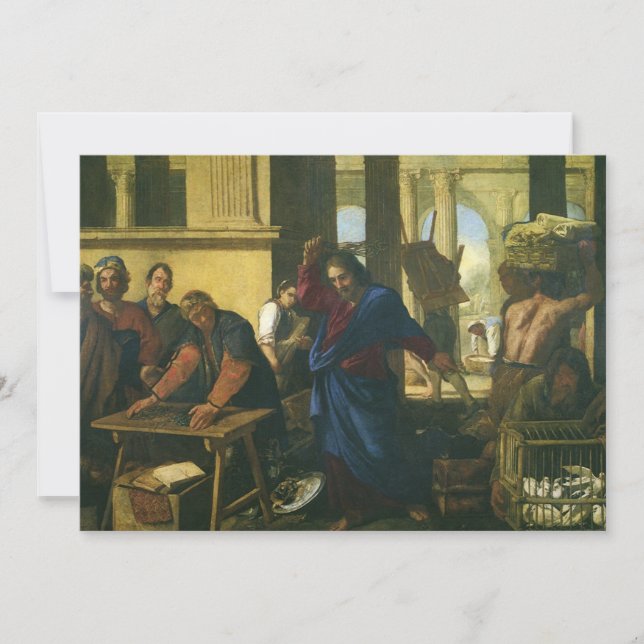 Jésus Christ Nettoyage du Temple (Devant)