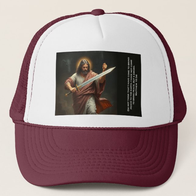 Jésus-Christ revient avec une casquette de camionn (Devant)