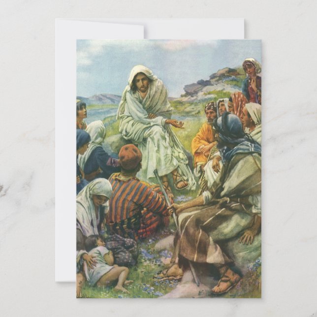 Jésus-Christ Sermon sur la montagne, Religion Vint (Devant)