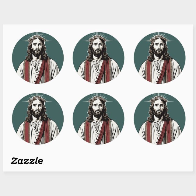 Jesus Christ sticker (Feuille)