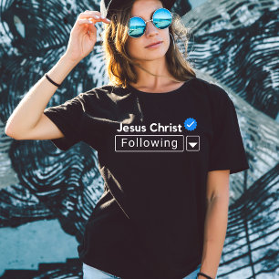 Jésus Christ suivant la Bible Foi Femmes TShirt