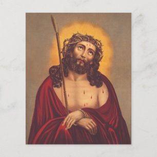 Jésus Couronné d'Épines Art Sombre