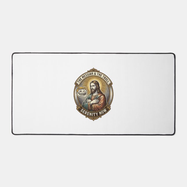 Jésus Croisant les Bras Emoji de Visage de Troll I (Recto)