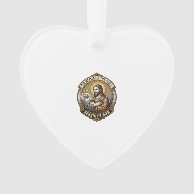 Jésus Croisant les Bras Emoji de Visage de Troll I (devant)