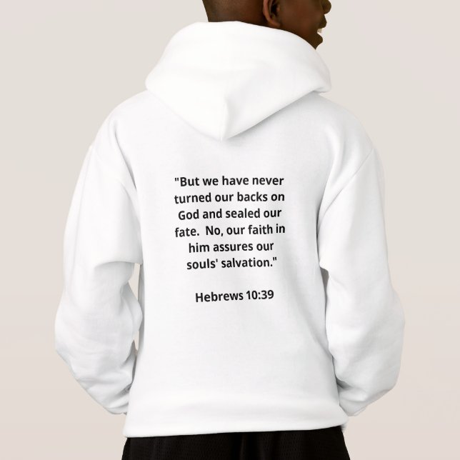 Jésus > Culture Boys Sweat - shirt à capuche (Dos)