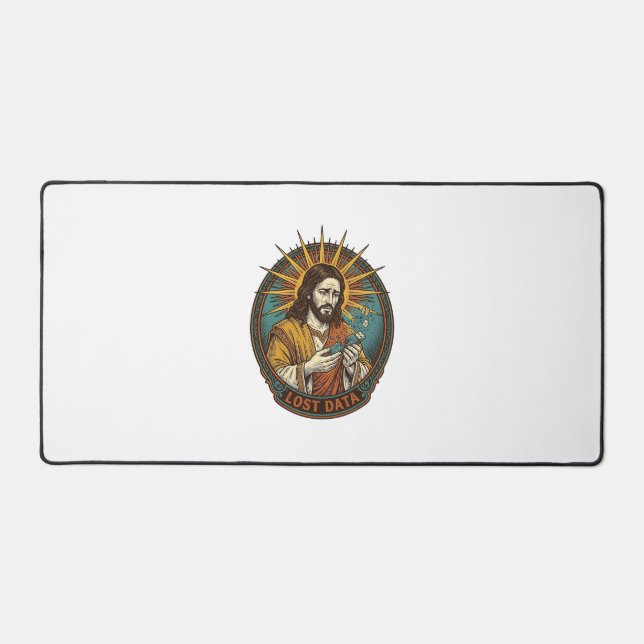 Jésus Écrasé Clé USB Perte de Données Humour_1 (Recto)
