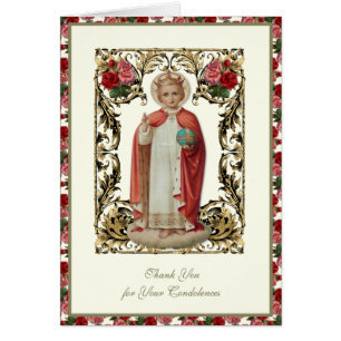 Jésus Enfant Prague Condolence funéraire religieus