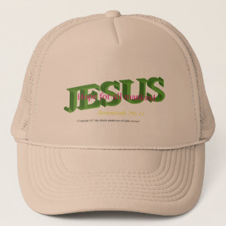 Jésus est casquette de base-ball/camionneur