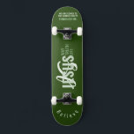 Jésus EST Chemin, Vie, Vérité Skateboard<br><div class="desc">Jesus IS Way,  Life,  Truth Skateboard avec "IS" monogrammed et citer la citation chrétienne "Jésus est le chemin,  la vie,  vérité T-shirt" en calligraphie mixte et typographie minimaliste. Ce design de foi moderne et tendance est le cadeau parfait et la marque de mode. #christian #religion #écritures #foi #bible #jesus</div>