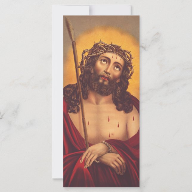 Jésus est couronné d'une couronne d'épines (Devant)