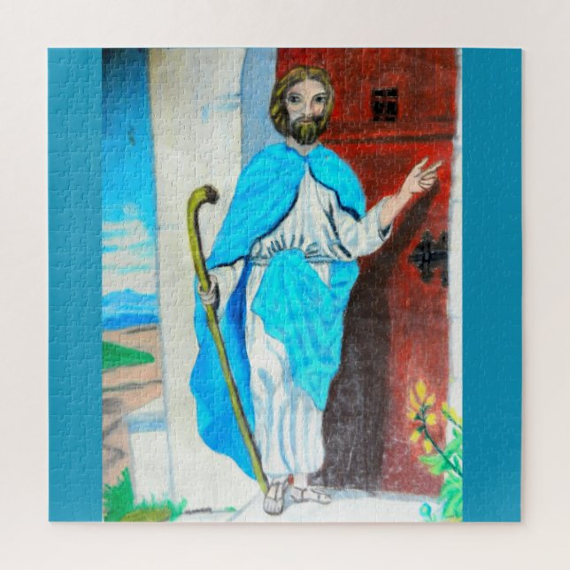 JÉSUS EST EN TRAIN DE CONNAÎTRE LE puzzle de la po (Vertical)