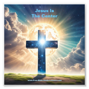 Jésus Est La Photo Du Centre