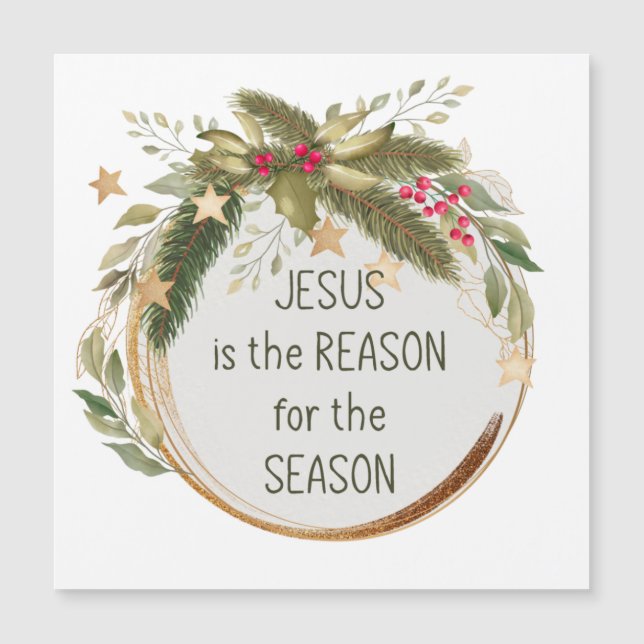Jésus est la raison de la saison de Noël  (Devant)