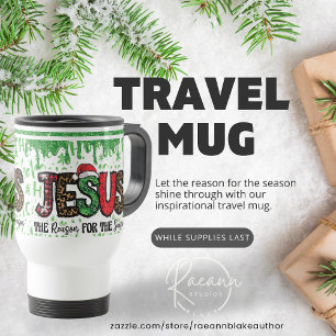 Jésus est la raison de la saison Mug de voyage