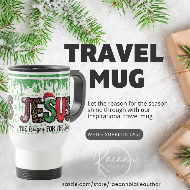 Jésus est la raison de la saison Mug de voyage (Créateur téléchargé)