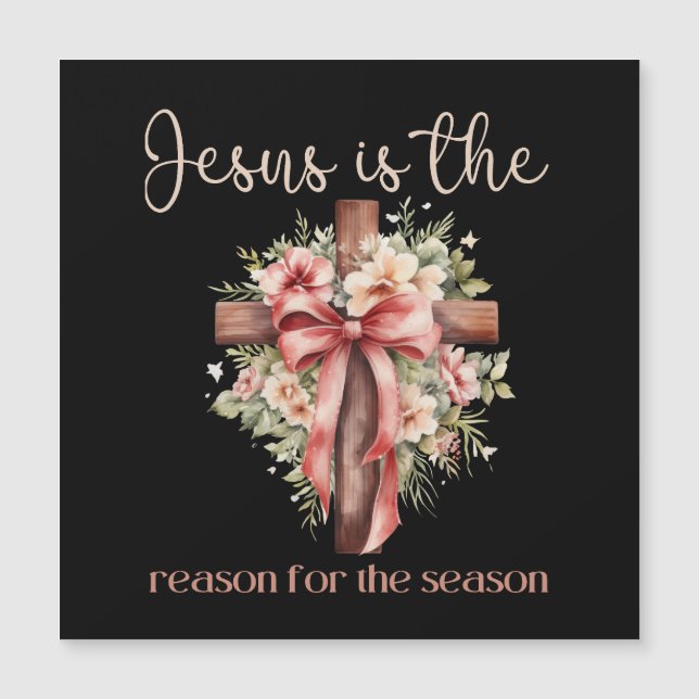 Jésus est la raison de la saison Noël Jésus (Devant)