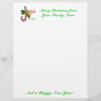 Jésus est la raison de Noël Lettre papier