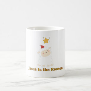 Jésus est la raison Mug Étoile Agneau