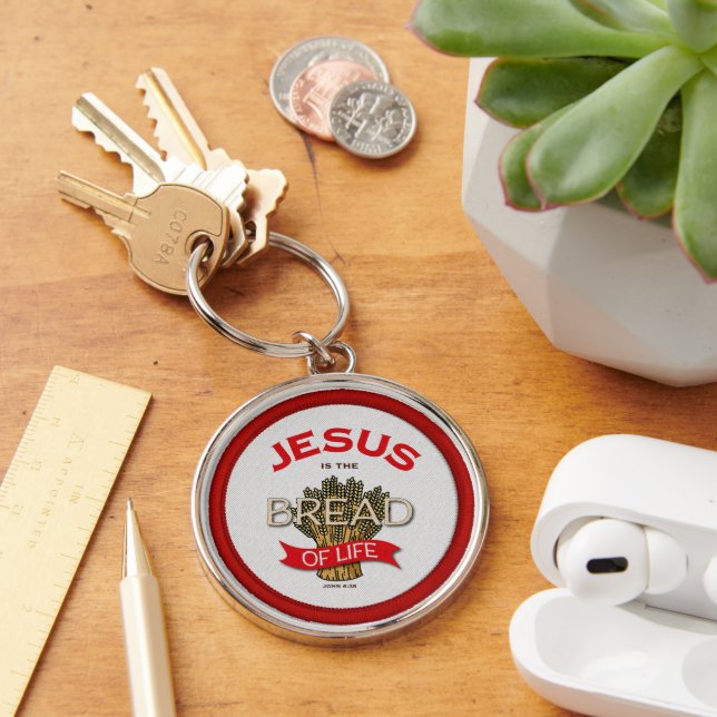 Jésus est le porte-clés du Pain de Vie (Bureau)