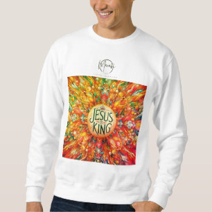 Jésus est le roi sweatshirt