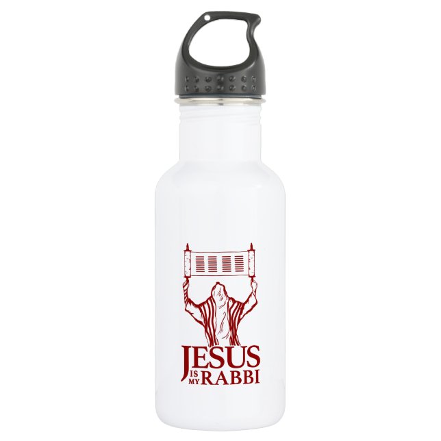 Jésus Est Ma Bouteille D'Eau De Rabbin (Devant)