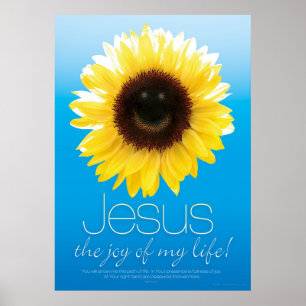JÉSUS EST MA JOIE - Affiches religieuses chrétienn