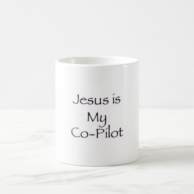 Jésus est ma tasse de copilote (Centre)