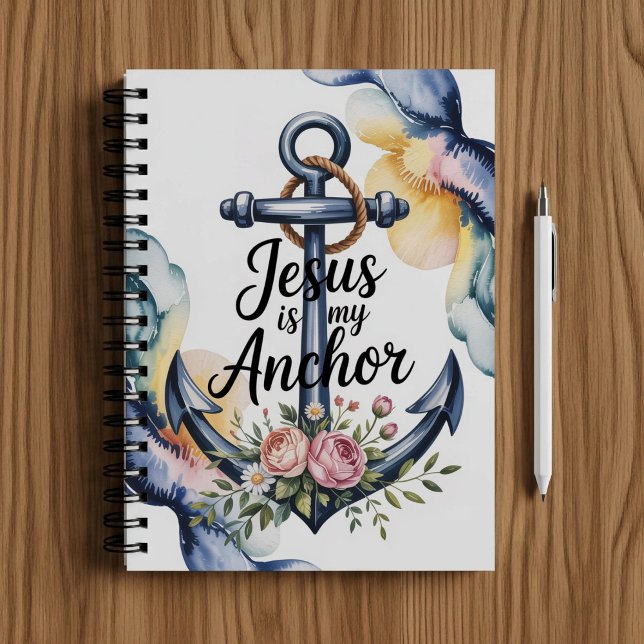 Jésus est mon ancre. Cahier de foi chrétienne  (Créateur téléchargé)