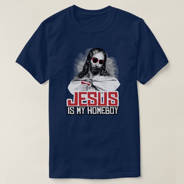 Jésus est mon T-Shirt de maison (Design devant)