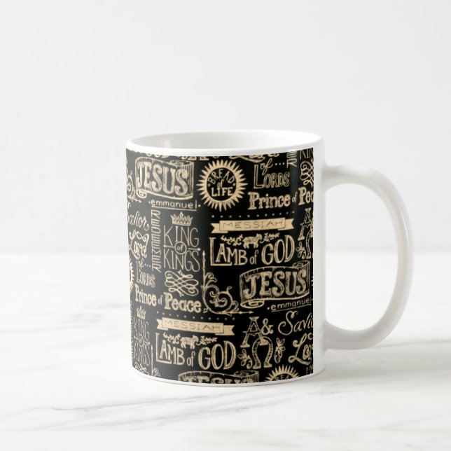 Jésus est roi des rois Mug (Droite)