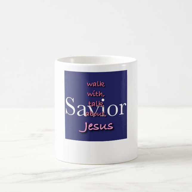 Jésus Est Sauveur Café Mug (Centre)
