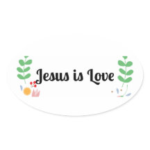 Jésus est Sticker d'amour