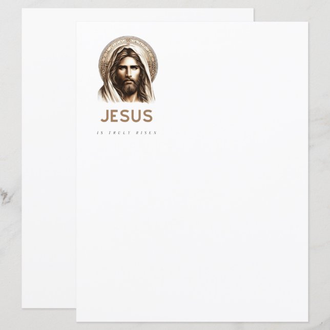 Jésus est vraiment ressuscité ! (Devant / Derrière)
