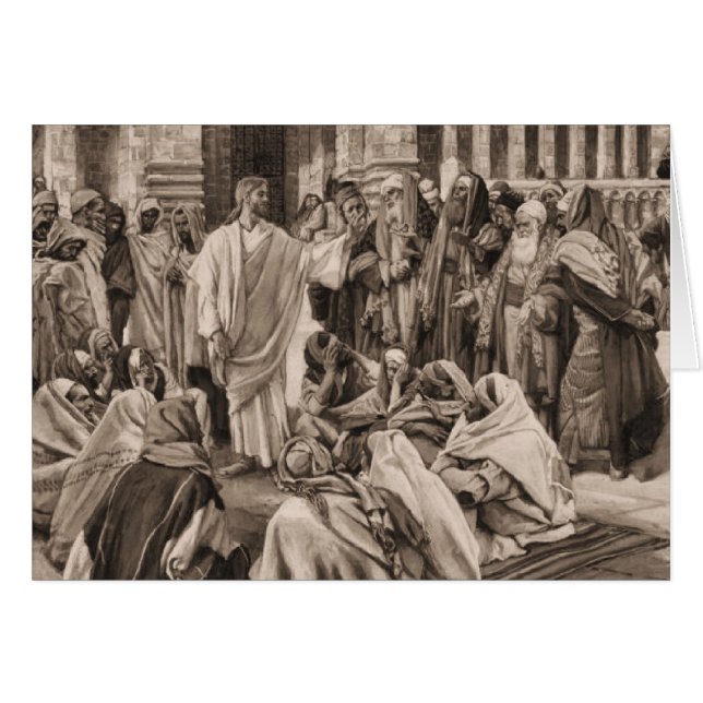 Jésus et les Pharisees (Devant Horizontal)