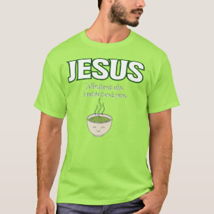 jésus et matcha, T-shirt vert matcha