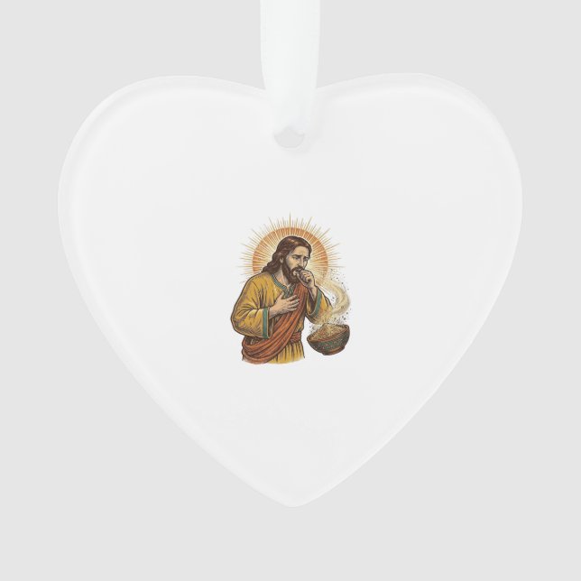 Jésus étouffé par miette de croustille tortilla sè (devant)