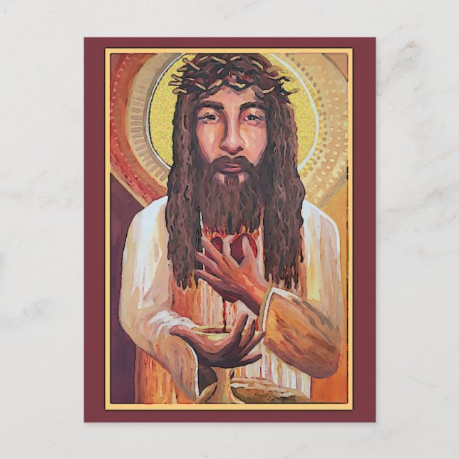 Jesus Flat Carte de remerciements (Devant)