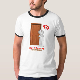Jésus Frappe Le T-Shirt De Ringer