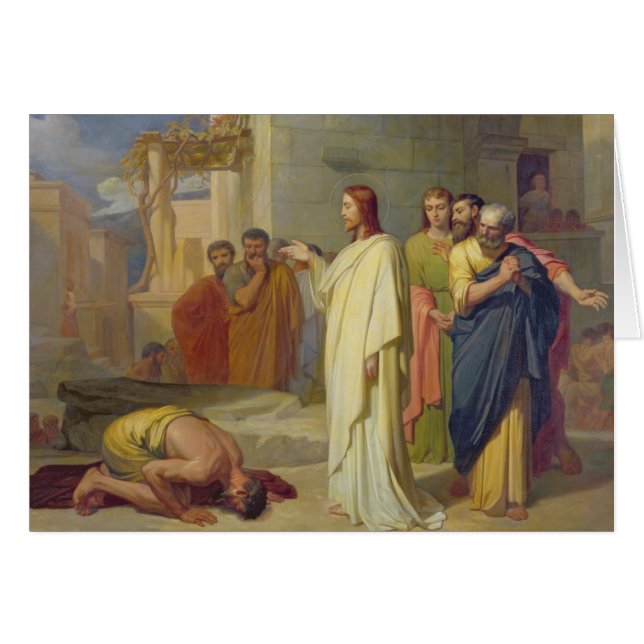 Jésus guérissant le lépreux, 1864 (Devant horizontal)