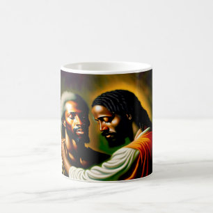Jésus guérit un Aveugle II Mug de café