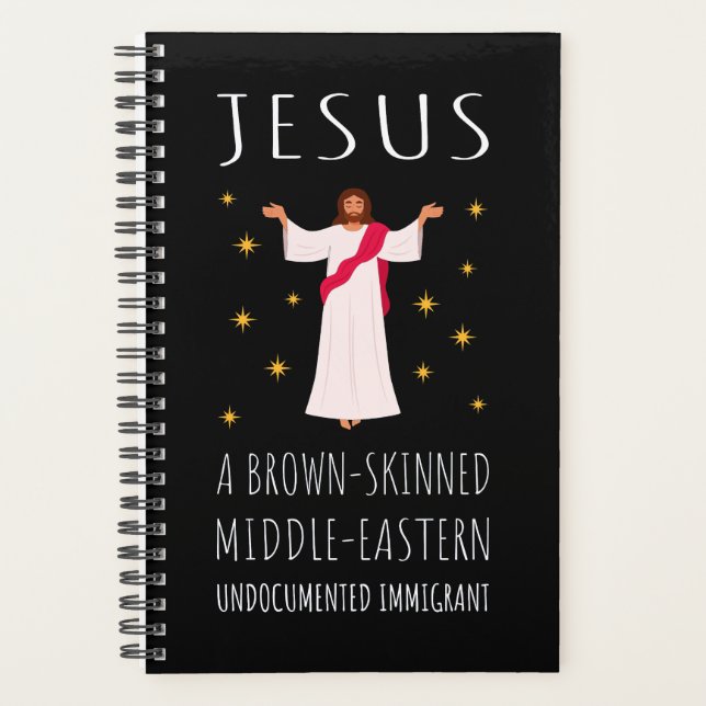Jésus Immigrant sans papiers à peau Brown I (Devant)