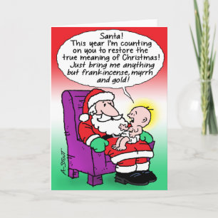 JÉSUS INCENSÉ - CARTE DE VACANCES