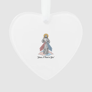 Jésus, je me fie en toi, design de chemise vintage