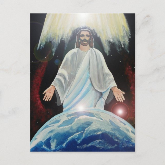 Jésus, La Lumière de la carte postale mondiale (Devant)